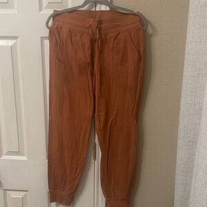Lululemon Rust Brown Jogger Pants